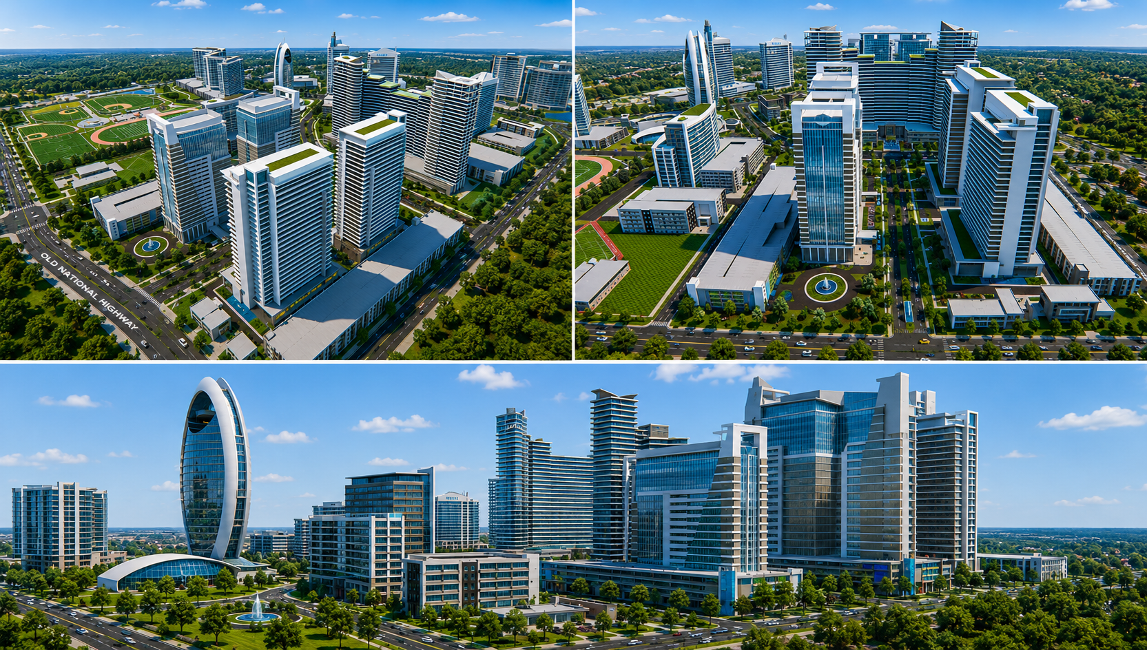 Town Center at Mansa Park rendering